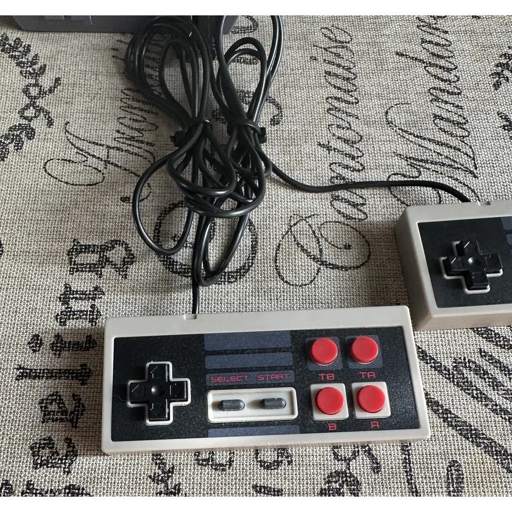 Generic Gaming System with 2 Controller and power supply cord - NOT Tested